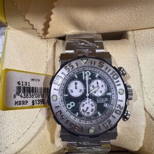 Invicta 6131 Reserve Sea Rover Chronograph – Needs Battery – With Box & Tags